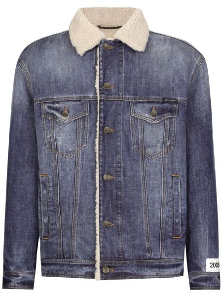 Denimjakke Dolce & Gabbana blå