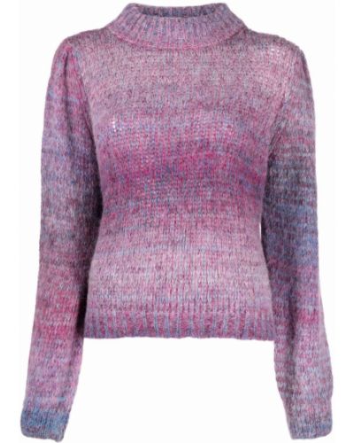 Jersey de punto de tela jersey con efecto degradado Liu Jo violeta