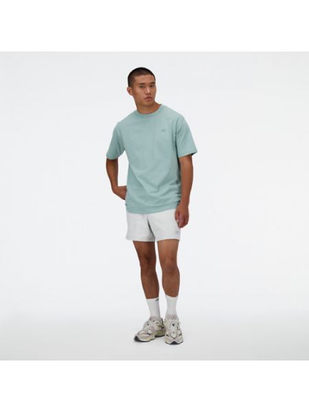T-shirt en coton New Balance vert