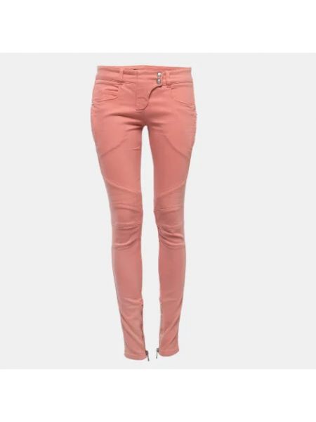 Jeans Balmain Pre-owned pink