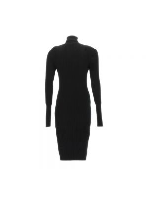 Sukienka mini z wełny merino Wolford czarna
