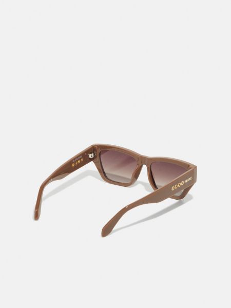 Okulary przeciwsłoneczne Quay Australia beżowe