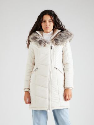Žieminis paltas Only pilka