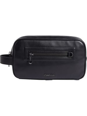 Чанта за козметика Calvin Klein черно