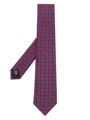 Svilena kravata s potiskom Lanvin