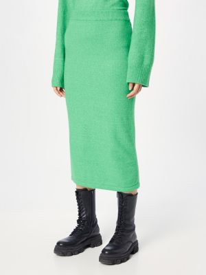 Μελανζέ φούστα Lindex πράσινο