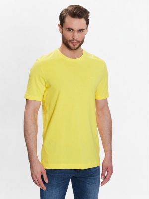 Тениска Boss жълто