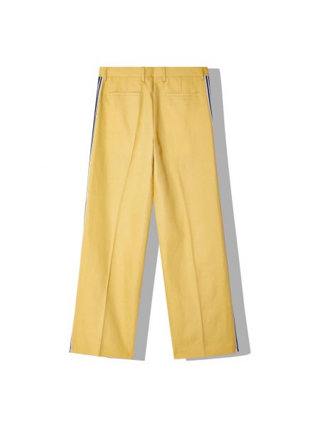 Pantalones anchos Wales Bonner amarillo