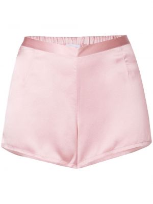 Pantaloni scurți cu perle La Perla roz