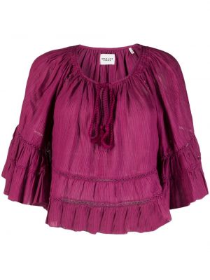 Kort blus Marant Etoile rosa