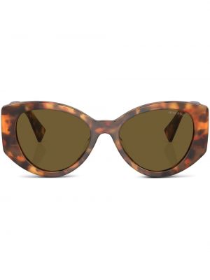 Glasögon Miu Miu Eyewear brun