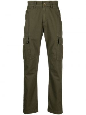Pantalon cargo en coton avec poches Alpha Industries vert