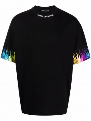 Camiseta con bordado Vision Of Super negro