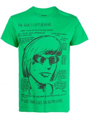 T-shirt en coton Pleasures vert