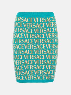 Хлопковая юбка мини Versace