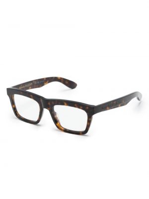 Brýle Alexander Mcqueen Eyewear hnědé