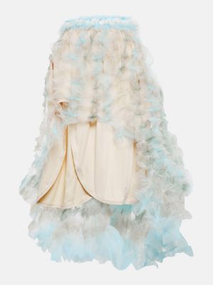 Asymetrické tylové midi sukně Susan Fang