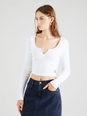 Tricou cu mânecă lungă Calvin Klein Jeans