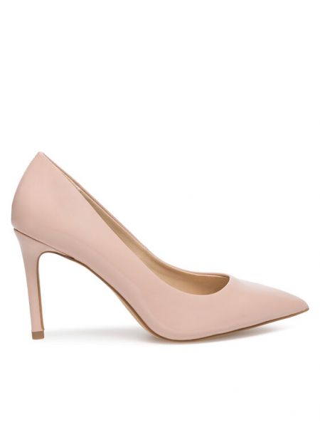 Полуотворени обувки с ток Jenny Fairy розово