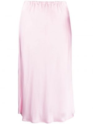 Midi alevlendi etek Jil Sander pembe