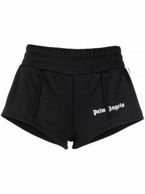 Trykt shorts Palm Angels svart