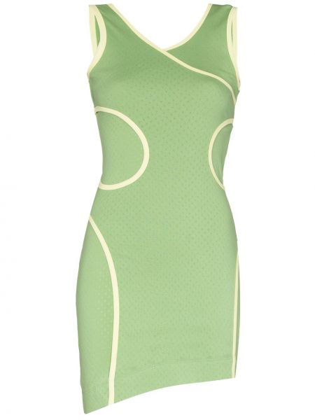 Sukienka mini Eckhaus Latta - Zielony