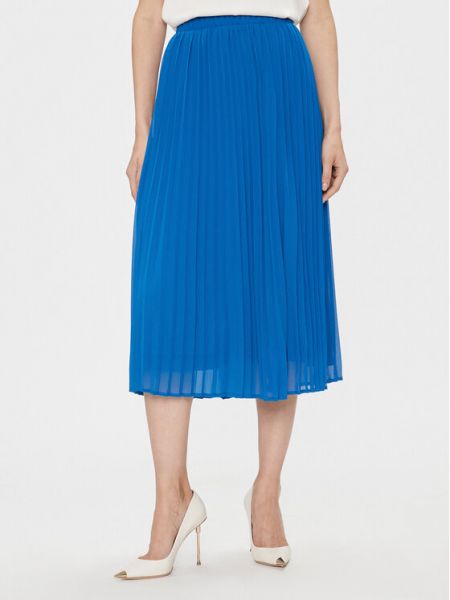 Плиссированная юбка Vila синяя