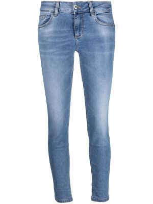 Trykt floral stretch jeans Liu Jo blå