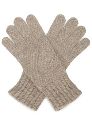 Кашемировые перчатки Panicale бежевые