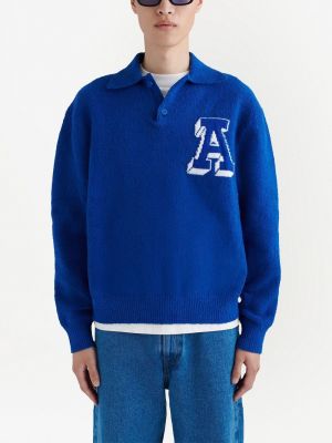 Polo marškinėliai Axel Arigato mėlyna