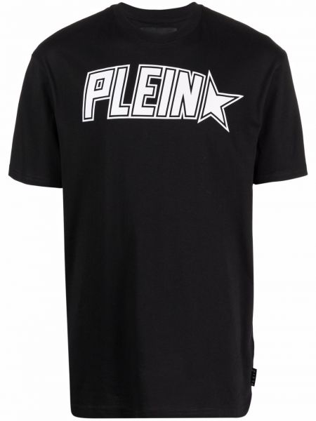 T-shirt à imprimé à motif étoile Philipp Plein noir