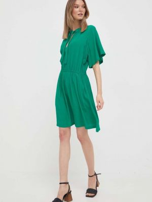 Mini šaty United Colors Of Benetton zelené