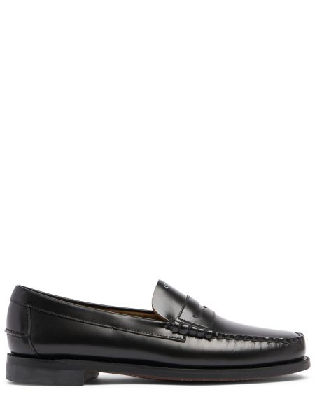 Pantofi loafer din piele Sebago negru