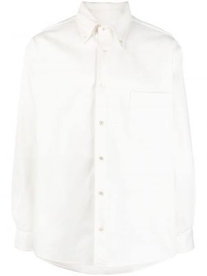Пухена риза Acne Studios бяло
