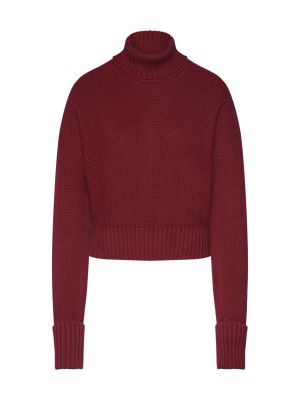 Пуловер About You Limited винено червено