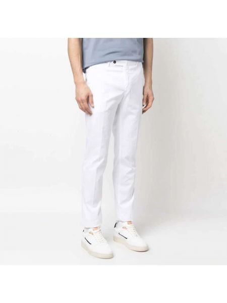 Pantalones chinos slim fit Pt01 blanco