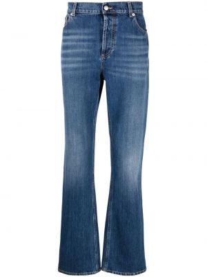 Jeans bootcut large Alexander Mcqueen bleu