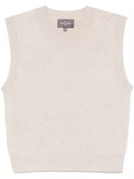 Vest i kashmir Eric Bompard brun