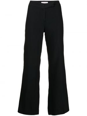 Kalhoty Valentino Pre-owned, černá