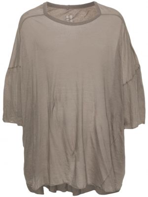 Caurspīdīgs t-krekls Rick Owens