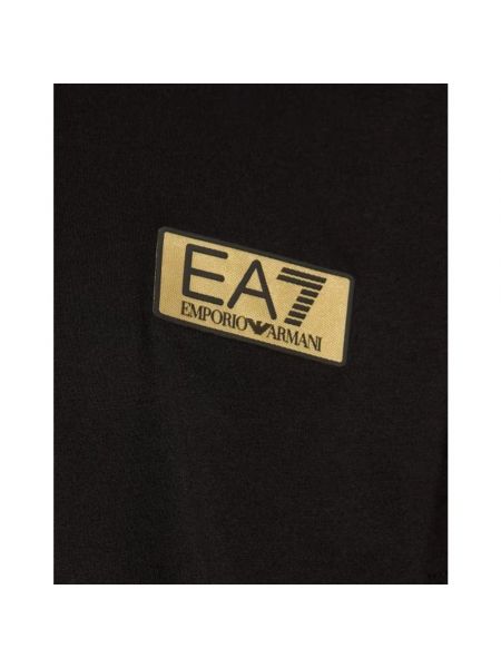 T-shirt mit kurzen ärmeln Emporio Armani Ea7 schwarz