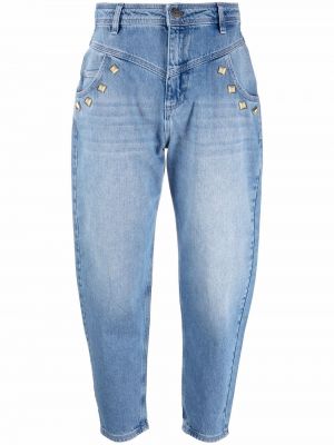 Jeans 7/8 Twinset blå