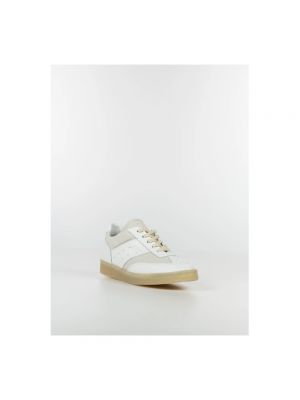 Sneakersy skórzane Mm6 Maison Margiela białe