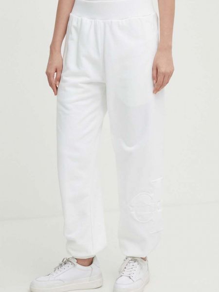 Spodnie sportowe Calvin Klein Jeans białe