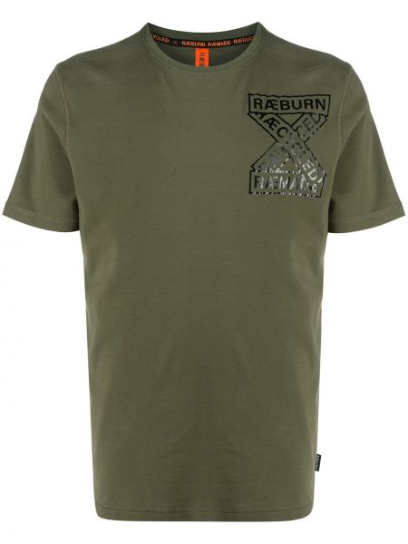 Camiseta con estampado Raeburn verde