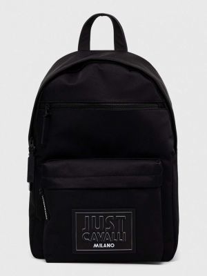 Рюкзак с аппликацией Just Cavalli черный