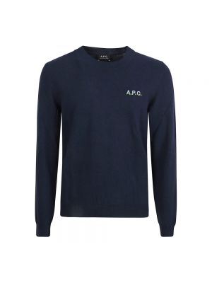 Sweatshirt A.p.c. blau