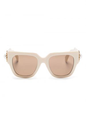 Slnečné okuliare Moschino Eyewear biela
