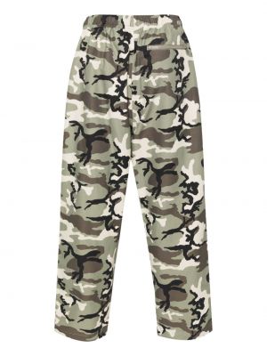 Hose ausgestellt mit camouflage-print Patta
