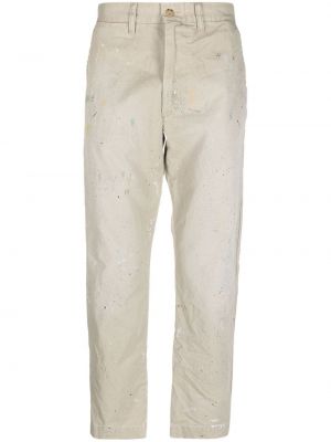 Chino панталони с протрити краища Polo Ralph Lauren бежово